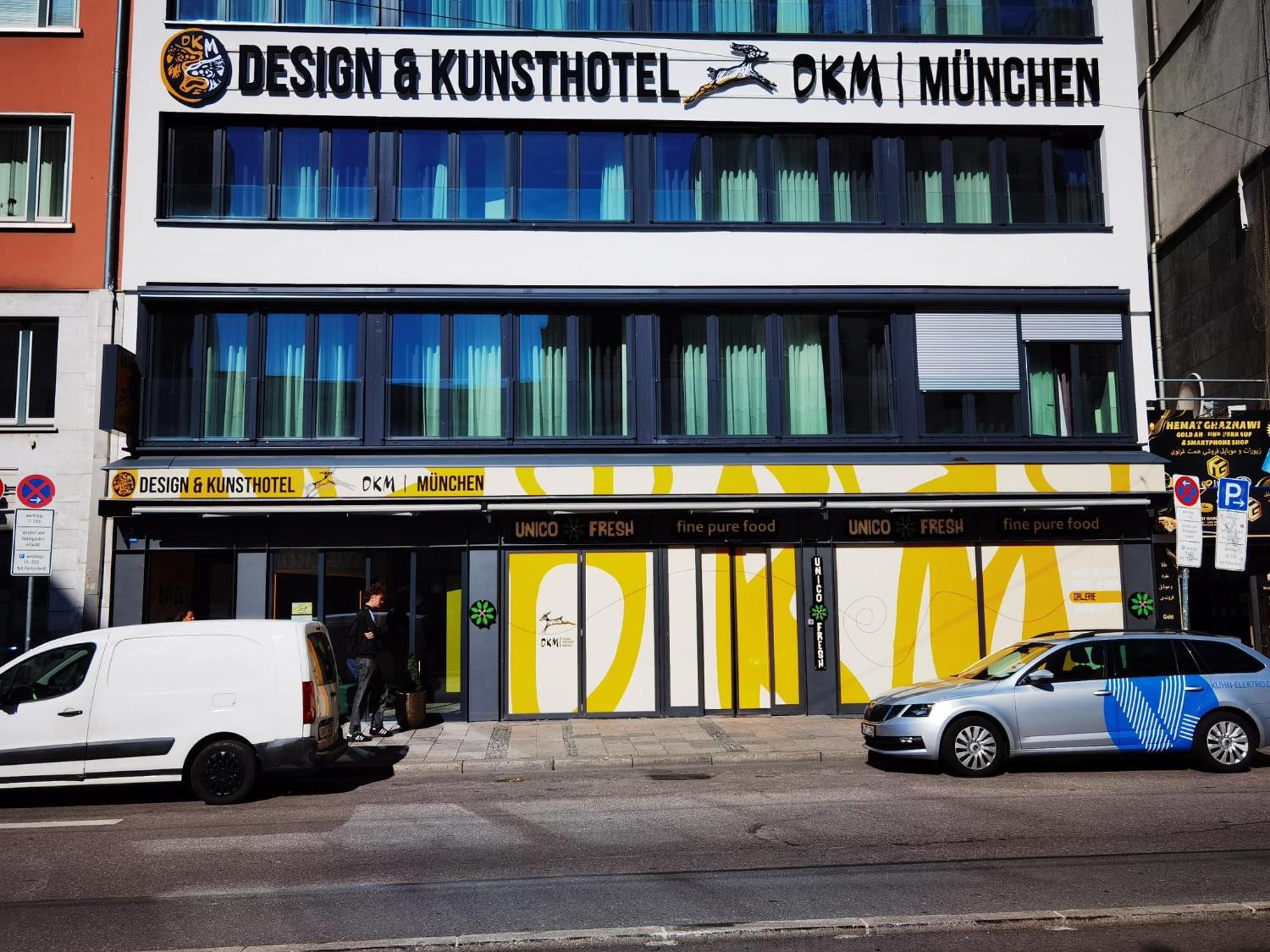 Design- Und Kunsthotel Munchen Esterno foto
